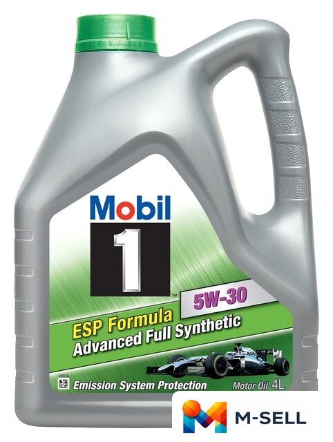 Моторное масло Mobil 1 ESP 5W-30 4л - Изображение №1 — Мульти e-магазин M-SELL