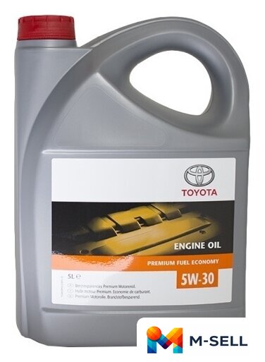 Моторное масло Toyota Premium Fuel Economy 5W-30 5л - Изображение №1 — Мульти e-магазин M-SELL