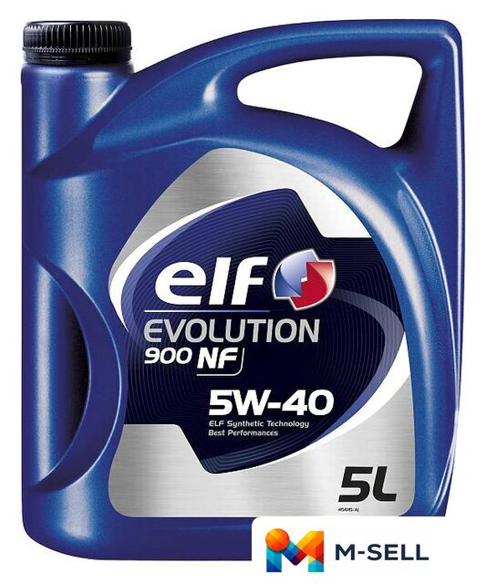 Моторное масло Elf Evolution 900 NF 5W-40 5л - Изображение №1 — Мульти e-магазин M-SELL