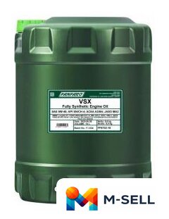 Моторное масло Fanfaro VSX 5W-40 20л - Изображение №1 — Мульти e-магазин M-SELL