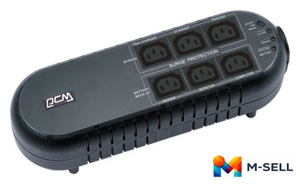 Источник бесперебойного питания Powercom WOW-500U - Изображение №1 — Мульти e-магазин M-SELL