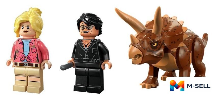 Конструктор LEGO Jurassic World 76959 Поиски трицератопса - Изображение №6 — Мульти e-магазин M-SELL