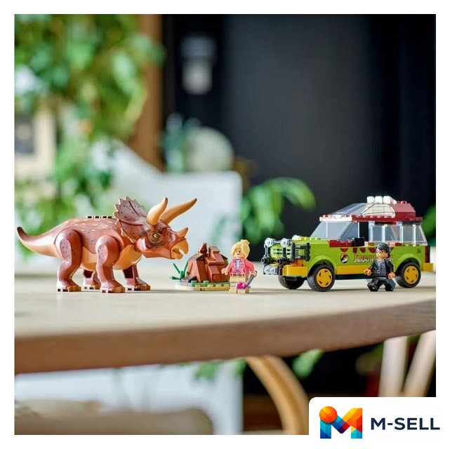 Конструктор LEGO Jurassic World 76959 Поиски трицератопса - Изображение №8 — Мульти e-магазин M-SELL
