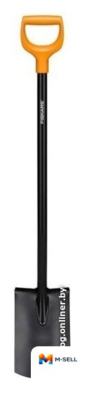 Лопата штыковая прямая Fiskars Solid 1066717 - Изображение №1 — Мульти e-магазин M-SELL