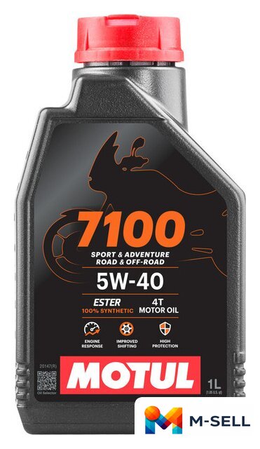 Моторное масло Motul 7100 4T SP 5W-40 1л - Изображение №1 — Мульти e-магазин M-SELL