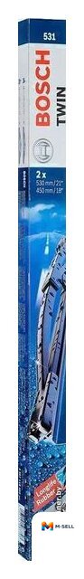 Щетки стеклоочистителя Bosch 3397118402 - Изображение №4 — Мульти e-магазин M-SELL