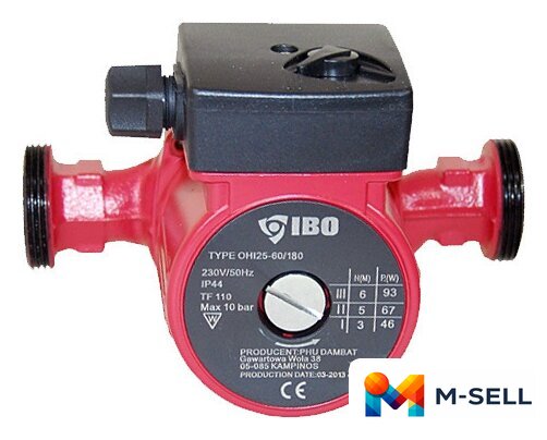 Циркуляционный насос IBO OHI 25-60/180 - Изображение №1 — Мульти e-магазин M-SELL