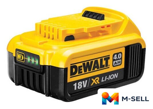 Аккумулятор DeWalt DCB182 (18В/4 Ah) - Изображение №1 — Мульти e-магазин M-SELL