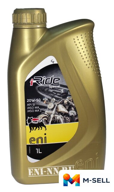 Моторное масло Eni I-Ride Special 20W-50 1л - Изображение №1 — Мульти e-магазин M-SELL