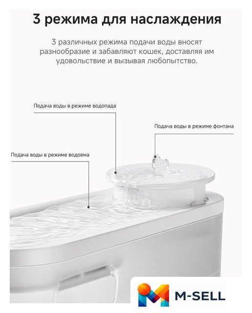 Поилка Trouver WF10 Pro - Изображение №9 — Мульти e-магазин M-SELL