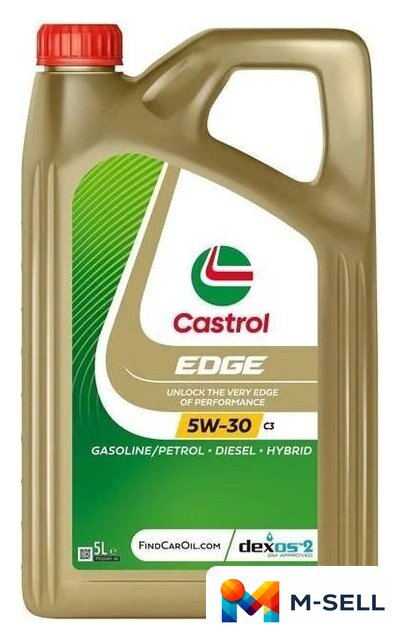 Моторное масло Castrol EDGE 5W-30 C3 4л - Изображение №1 — Мульти e-магазин M-SELL