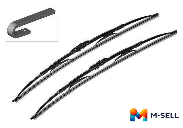 Щетки стеклоочистителя Bosch 3397010405 - Изображение №2 — Мульти e-магазин M-SELL