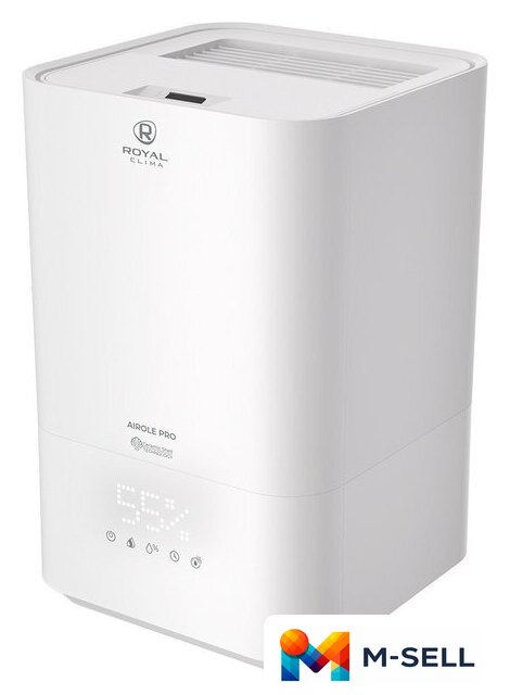 Увлажнитель воздуха Royal Clima Airole Pro RUH-ARP400/5.0E-WT - Изображение №1 — Мульти e-магазин M-SELL
