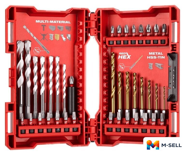 Набор бит и сверл Milwaukee 4932479854 - Изображение №1 — Мульти e-магазин M-SELL
