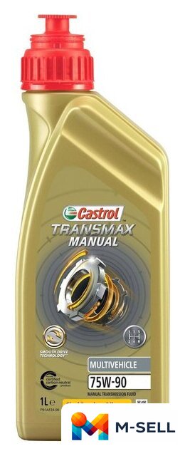 Трансмиссионное масло Castrol Transmax Manual Multivehicle 75W90 15D816 1 л - Изображение №1 — Мульти e-магазин M-SELL