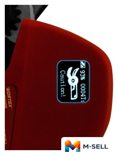 Секатор Wortex CBS 2535-1 1329489 (с 1-им АКБ, кейс) - Изображение №3 — Мульти e-магазин M-SELL