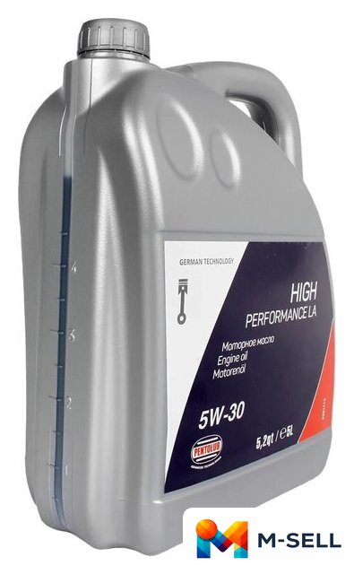 Моторное масло Pentolub High Performance LA 5W-30 5л - Изображение №3 — Мульти e-магазин M-SELL