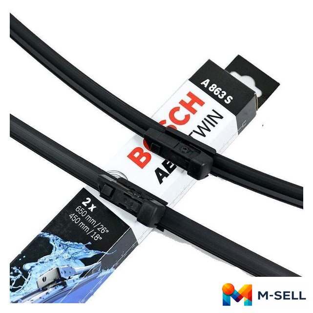 Щетки стеклоочистителя Bosch Aerotwin 3397007863 - Изображение №4 — Мульти e-магазин M-SELL