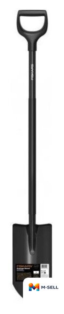 Лопата штыковая остроконечная Fiskars Ergonomic Pro 1066709 - Изображение №1 — Мульти e-магазин M-SELL