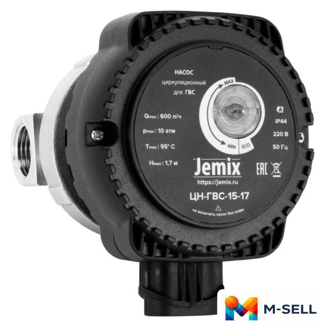 Циркуляционный насос Jemix ЦН-ГВС-15-17 - Изображение №1 — Мульти e-магазин M-SELL