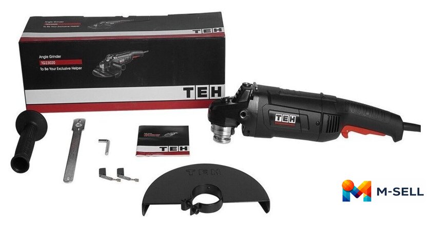 Угловая шлифмашина TEH TG23020 - Изображение №7 — Мульти e-магазин M-SELL