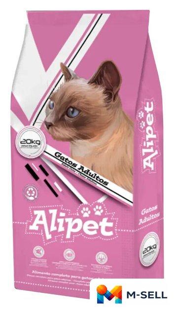 Сухой корм для кошек Alipet Gatos Adultos 20 кг - Изображение №1 — Мульти e-магазин M-SELL