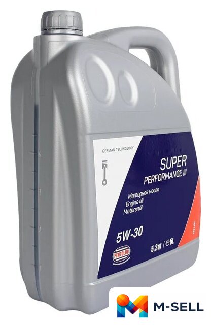 Моторное масло Pentolub Super Performance III 5W-30 5л - Изображение №2 — Мульти e-магазин M-SELL