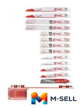 Набор оснастки для электроинструмента Milwaukee 49222231 (13 предметов) - Изображение №1 — Мульти e-магазин M-SELL