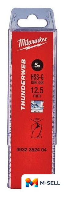 Набор сверл Milwaukee 4932352404 (5 предметов) - Изображение №1 — Мульти e-магазин M-SELL
