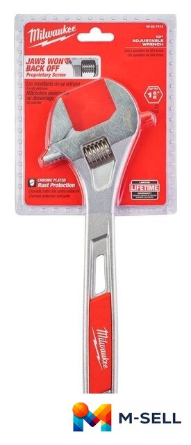Ключ разводной Milwaukee 48-22-7412 - Изображение №2 — Мульти e-магазин M-SELL