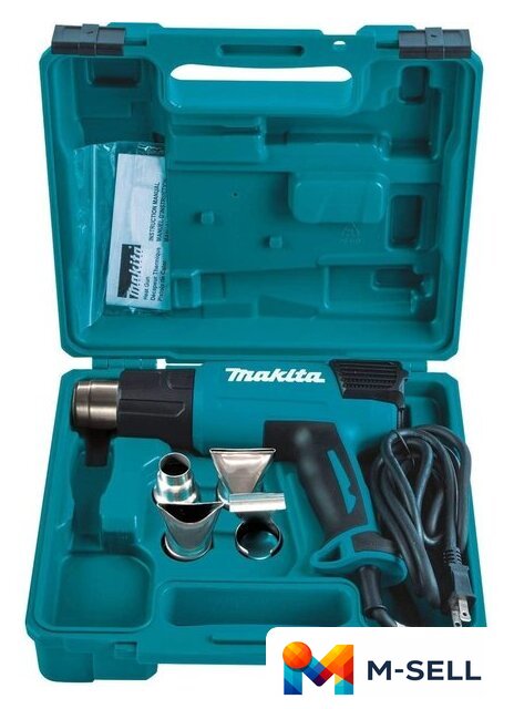 Промышленный фен Makita HG6030K - Изображение №4 — Мульти e-магазин M-SELL