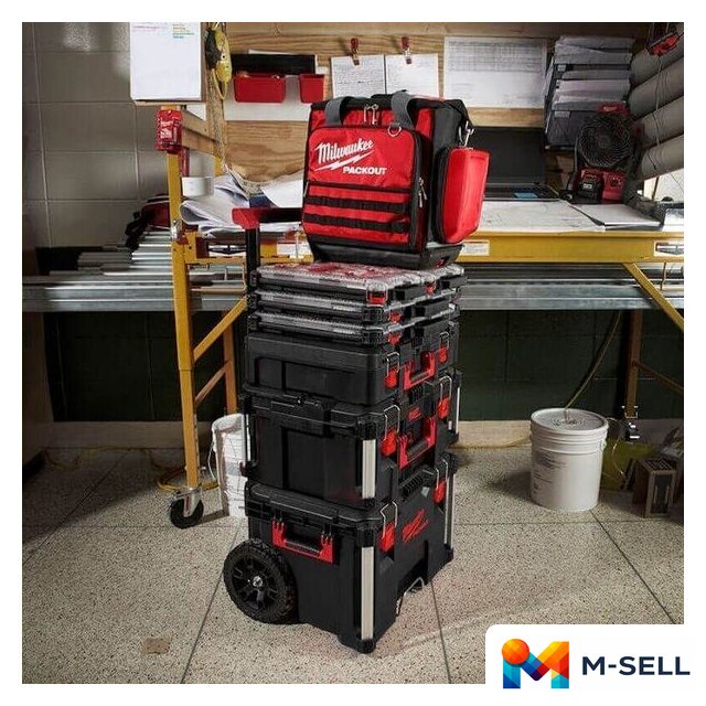 Органайзер Milwaukee Packout Slim Organiser 4932471064 - Изображение №5 — Мульти e-магазин M-SELL