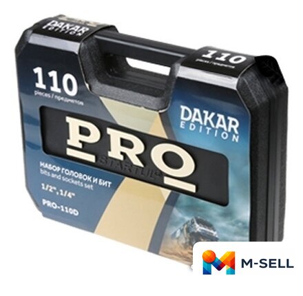 Универсальный набор инструментов PRO Startul PRO-110D (110 предметов) - Изображение №2 — Мульти e-магазин M-SELL