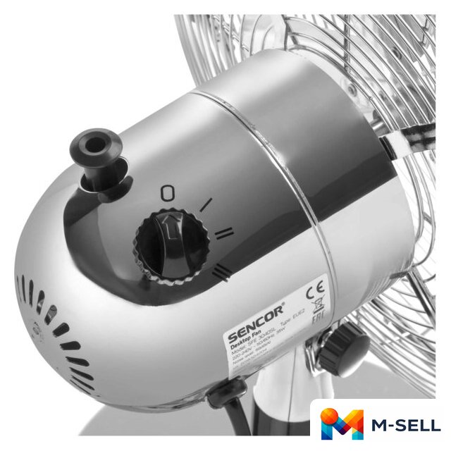 Вентилятор Sencor SFE 3040SL - Изображение №7 — Мульти e-магазин M-SELL