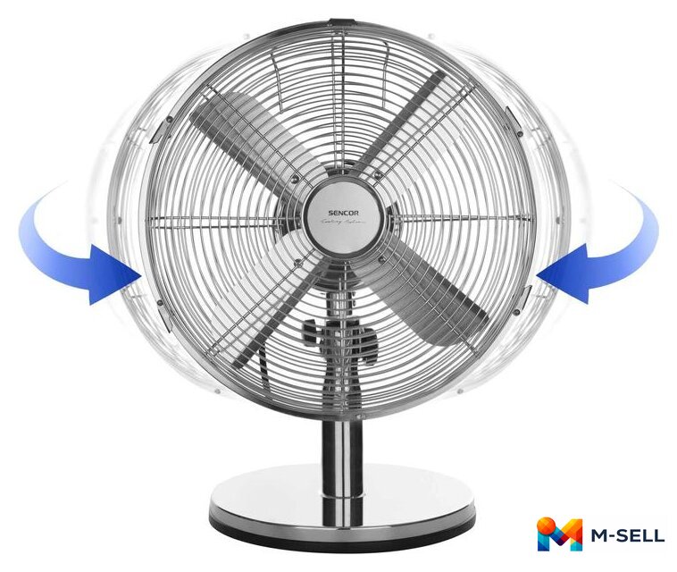 Вентилятор Sencor SFE 3040SL - Изображение №6 — Мульти e-магазин M-SELL