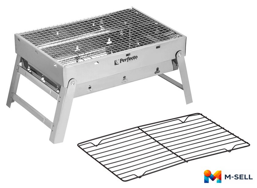 Складной мангал Perfecto Linea 47-243292 - Изображение №1 — Мульти e-магазин M-SELL
