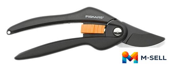 Секатор Fiskars SingleStep 1000567 - Изображение №1 — Мульти e-магазин M-SELL