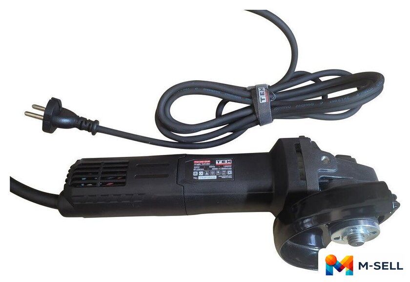 Угловая шлифмашина TEH TG12512VP - Изображение №5 — Мульти e-магазин M-SELL