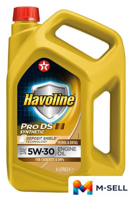 Моторное масло Texaco Havoline ProDS RN 5W-30 4л - Изображение №1 — Мульти e-магазин M-SELL