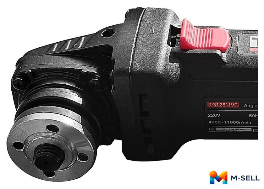 Угловая шлифмашина TEH TG12511VP - Изображение №5 — Мульти e-магазин M-SELL