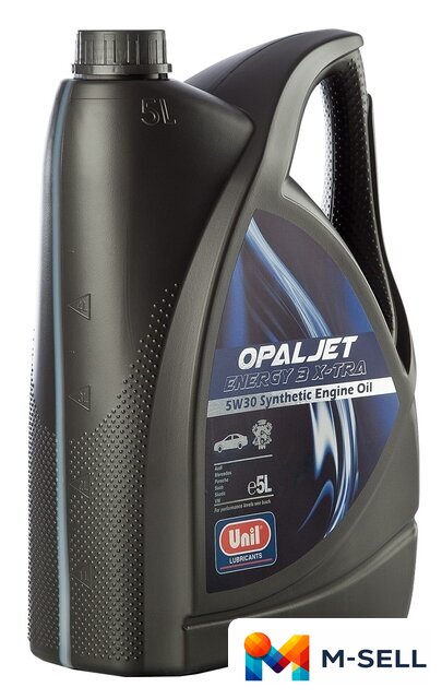 Моторное масло Unil Opaljet Energy 3 X-Tra 5W-30 5л - Изображение №2 — Мульти e-магазин M-SELL