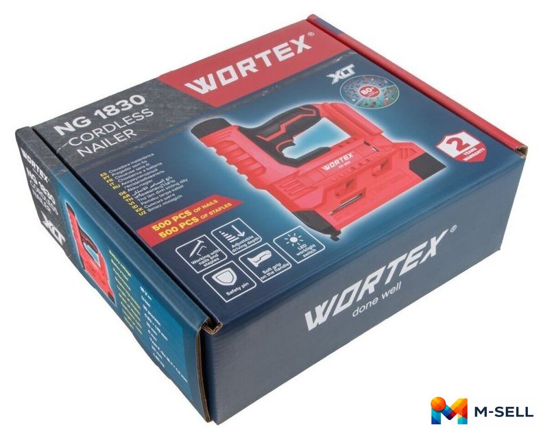 Гвоздезабиватель Wortex NG 1830 (без АКБ) - Изображение №6 — Мульти e-магазин M-SELL