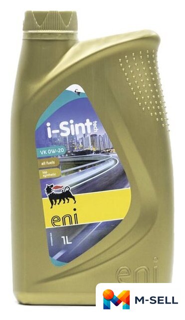 Моторное масло Eni i-Sint Tech VK 0W-20 1л - Изображение №1 — Мульти e-магазин M-SELL