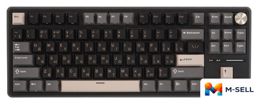 Клавиатура Royal Kludge R87 Pro Phantom (RK Cream) - Изображение №2 — Мульти e-магазин M-SELL
