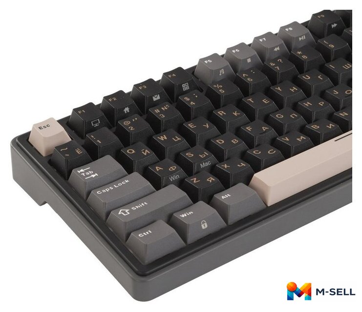 Клавиатура Royal Kludge R87 Pro Phantom (RK Cream) - Изображение №5 — Мульти e-магазин M-SELL