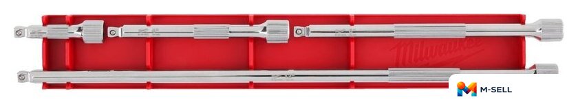 Набор удлинителей слесарных Milwaukee 4932480641 - Изображение №5 — Мульти e-магазин M-SELL