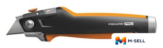 Нож строительный Fiskars CarbonMax 1027226 - Изображение №1 — Мульти e-магазин M-SELL