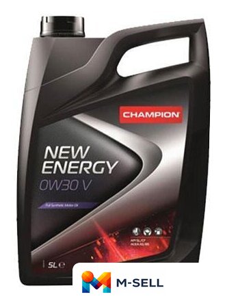 Моторное масло Champion New Energy V 0W-30 5л - Изображение №1 — Мульти e-магазин M-SELL