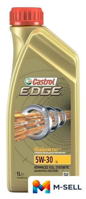 Моторное масло Castrol EDGE 5W-30 LL 1л - Изображение №1 — Мульти e-магазин M-SELL