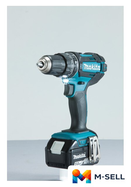 Ударная дрель-шуруповерт Makita DHP482Z (без АКБ) - Изображение №5 — Мульти e-магазин M-SELL